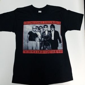 Rolling Stones Tshirt 1989 L Steel Wheels Tour